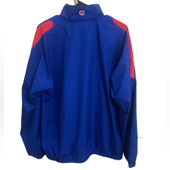 Y2K Nike Chicago Cubs Windbreaker Jacket |Blue and Red Jacket |Mens size M | MLB - Picture 5 of 6